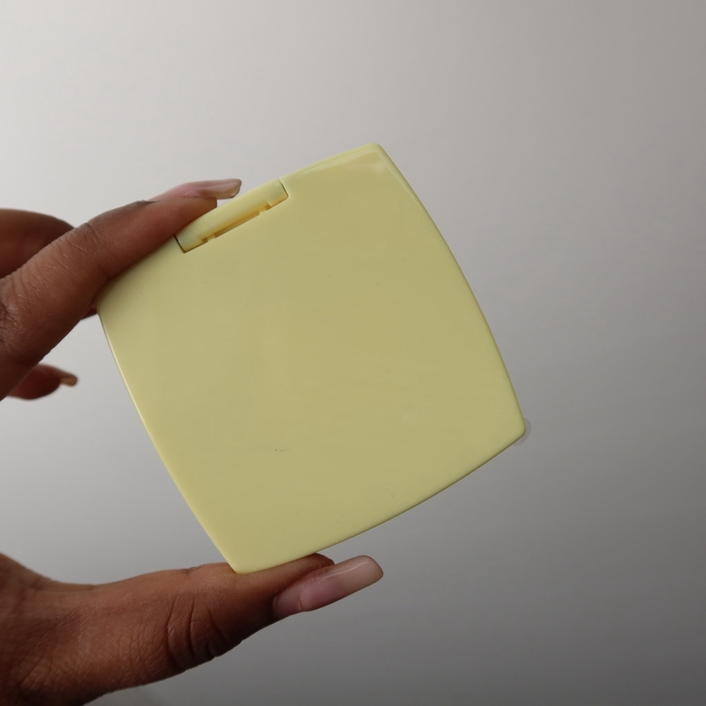 Chanel Yellow Compact Powder Case - Elegant Travel Makeup Case - Picture 4 of 7